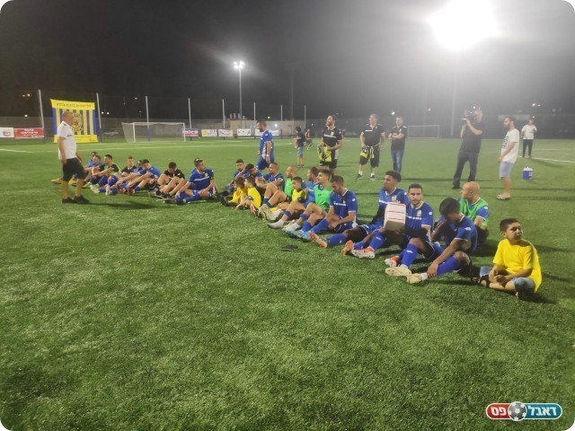 שחקני אשדוד בסיום (אביחי דלאל)